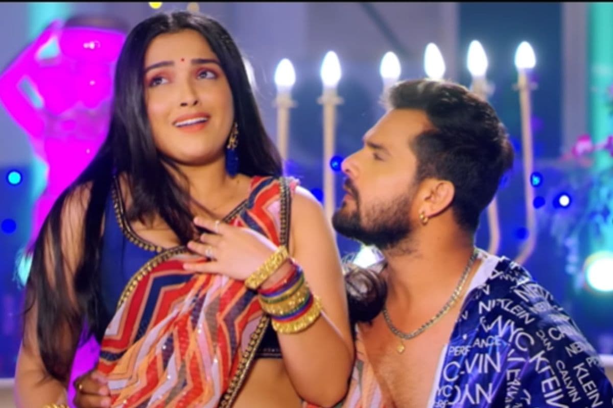 ‘पलंग सागवान के’ में खेसारी-आम्रपाली का रोमांस हुआ सुपरहिट, 700 मिलियन पार व्यूज