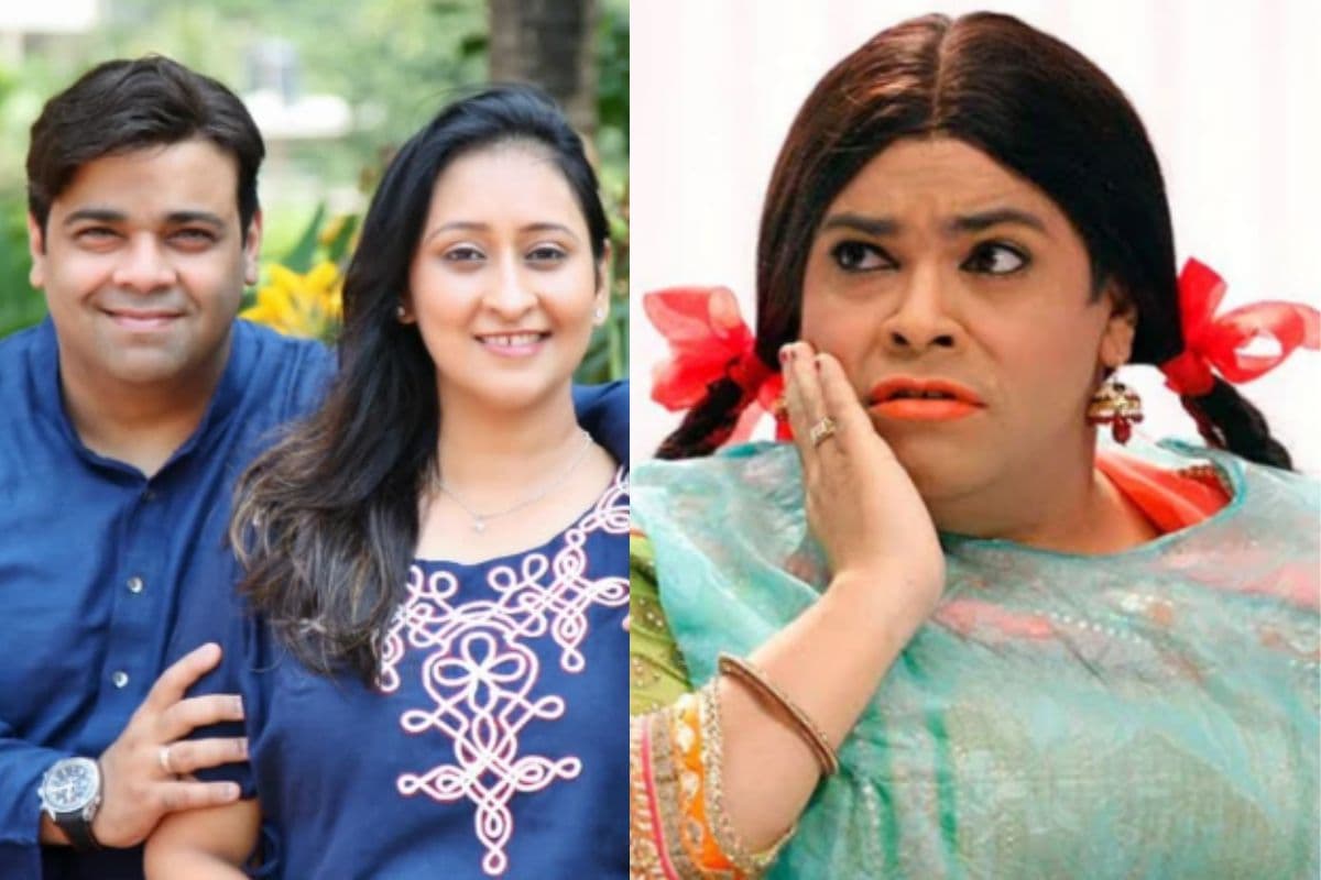 Kiku Sharda with wife Kiku Sharda with wife