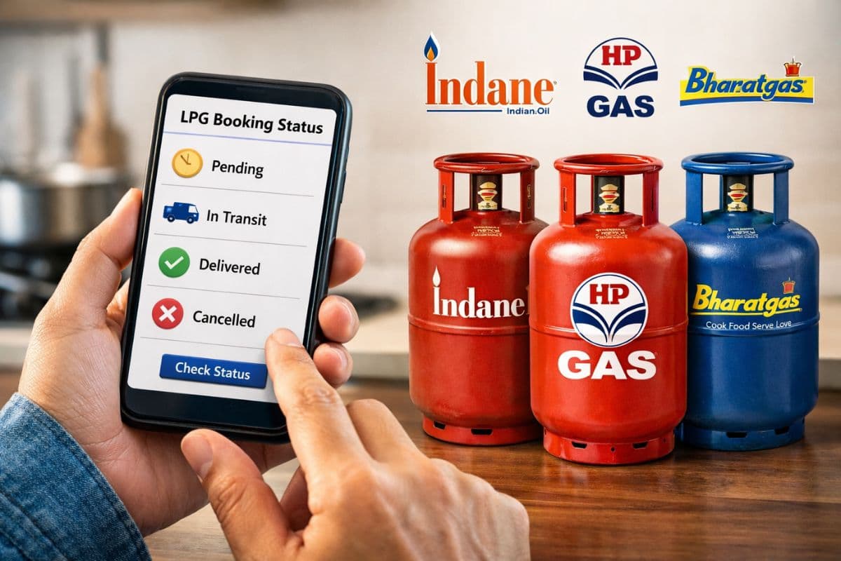 LPG Delivery Status