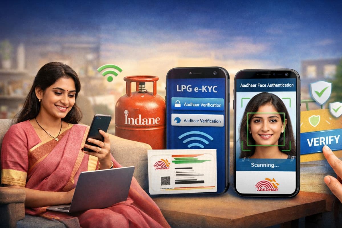स्मार्टफोन से मिनटों में करें LPG e-KYC, जानिए स्टेप-बाय-स्टेप प्रोसेस