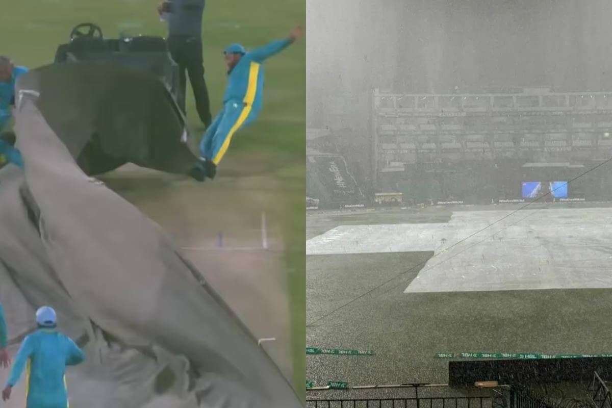 IPL के सामने PSL की फजीहत, लाहौर में हवा में उड़े कर्मचारी, पानी में डूबा गद्दाफी मैदान