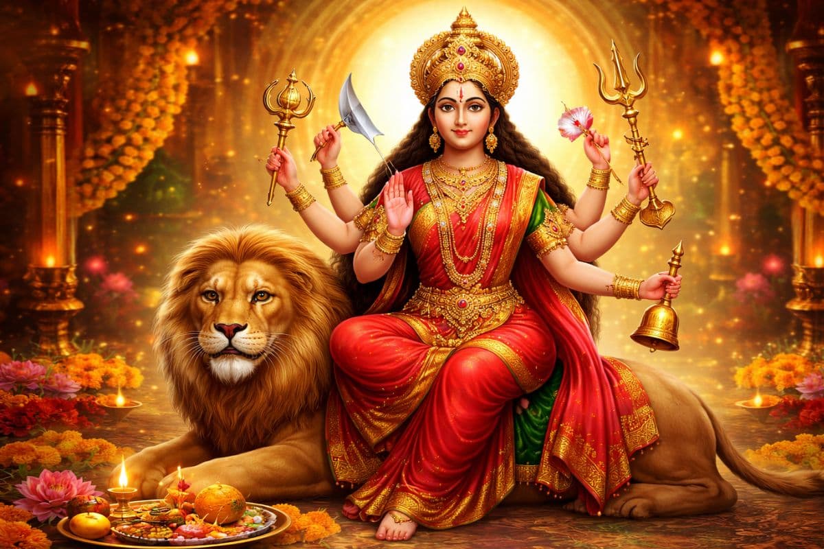 चैत्र नवरात्रि का तीसरे दिन होती मां चंद्रघंटा स्वरूप की आराधना, जानें पूजा विधि, मंत्र और स्वरूप