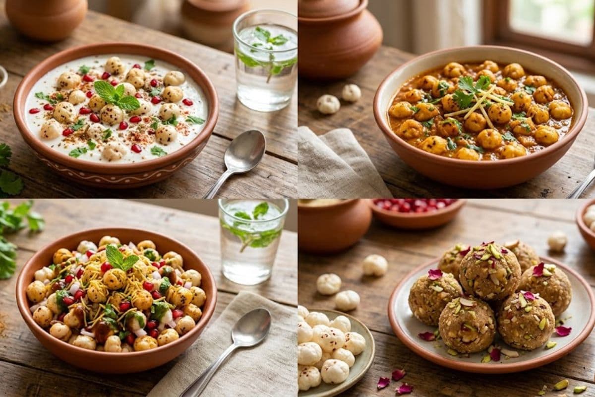 मखाने से बनाएं टेस्टी डिशेज, इन 4 रेसिपी आइडियाज को करें ट्राई