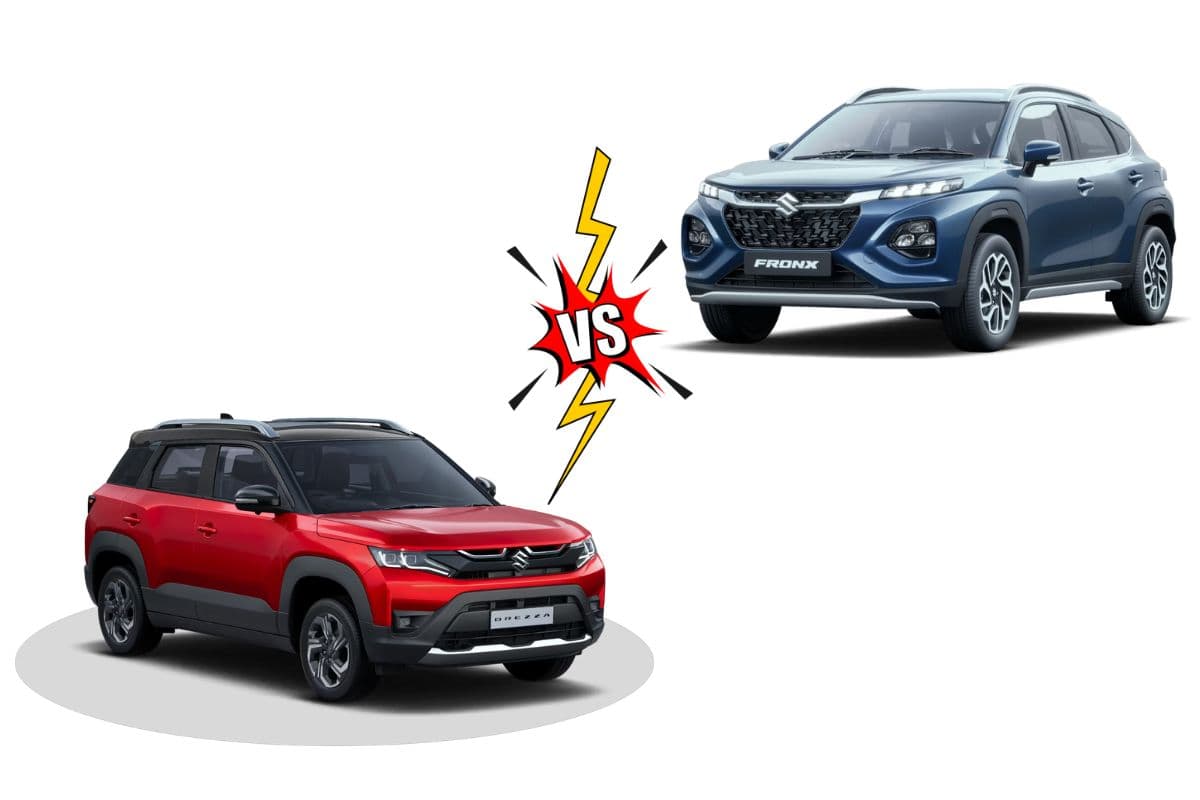 Maruti Suzuki Fronx vs Brezza Maruti Suzuki Fronx vs Brezza