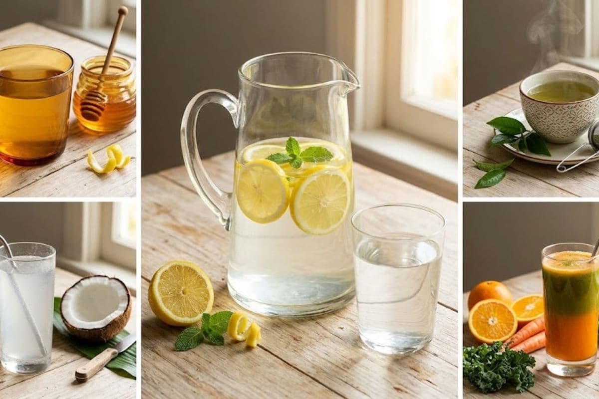 सुबह की शुरुआत इन 5 हेल्दी ड्रिंक्स से करें, दिनभर रहें एनर्जेटिक और फ्रेश