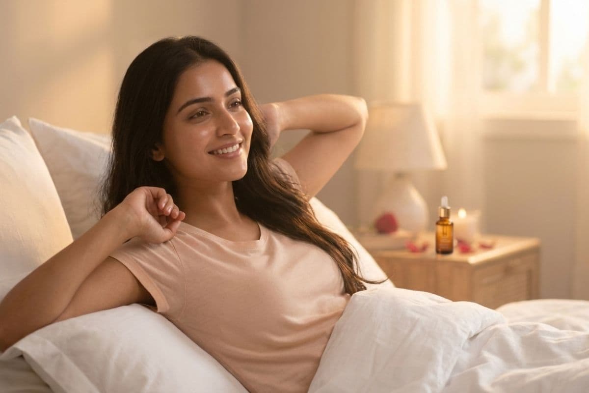 सोकर उठते ही चेहरा दिखेगा गुलाब सा खिला! रात को सोने से पहले चेहरे पर लगाएं ये खास सीरम