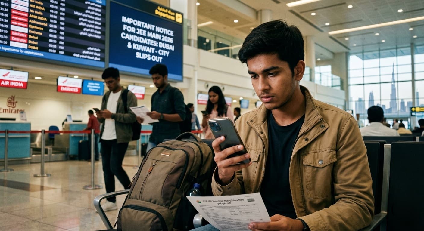JEE Main 2026 : मिडिल ईस्ट तनाव को देखते हुए भारतीय छात्रों के लिए एनटीए ने जारी की आवश्यक एडवाइजरी