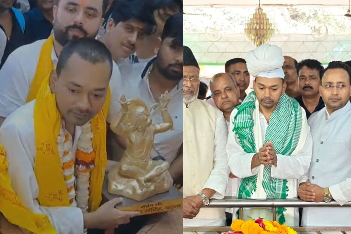 सदस्यता ली, मंदिर में टेका मत्था और मजार पर चढ़ाई चादर, सियासत के मैदान में उतरे निशांत कुमार