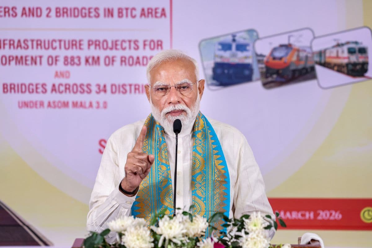 पीएम मोदी का कांग्रेस पर हमला, कहा- झूठे वादों की दुकान, फूट डालने वाली पार्टी