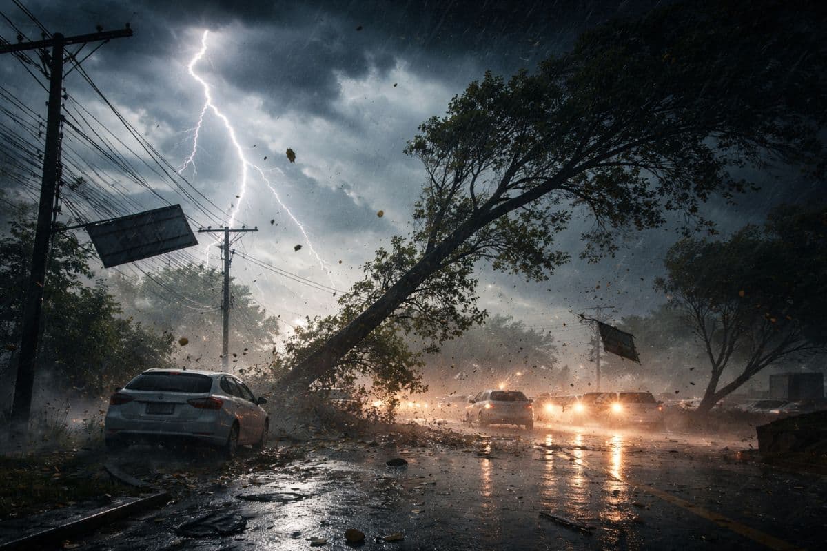 पाकिस्तान में आंधी-तूफान का कहर, उखड़े पेड़, 19 की मौत