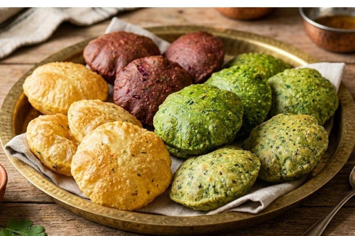 सिंपल पूरी से हटकर बनाएं ये टेस्टी और अलग-अलग तरह की पूरियां