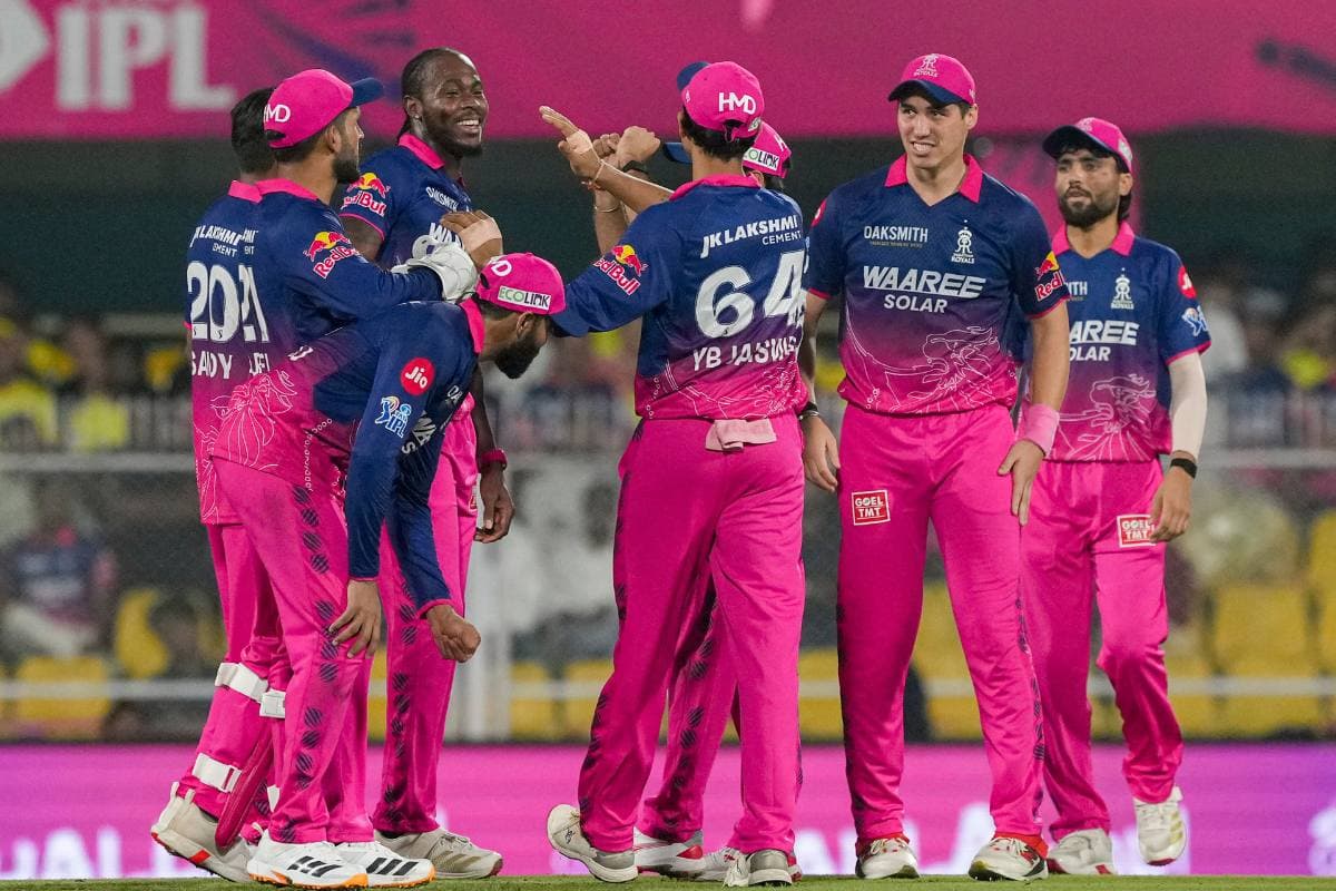 RR vs CSK: 20 ओवर नहीं खेल पाई चेन्नई, 127 रन पर ऑलआउट हुई टीम