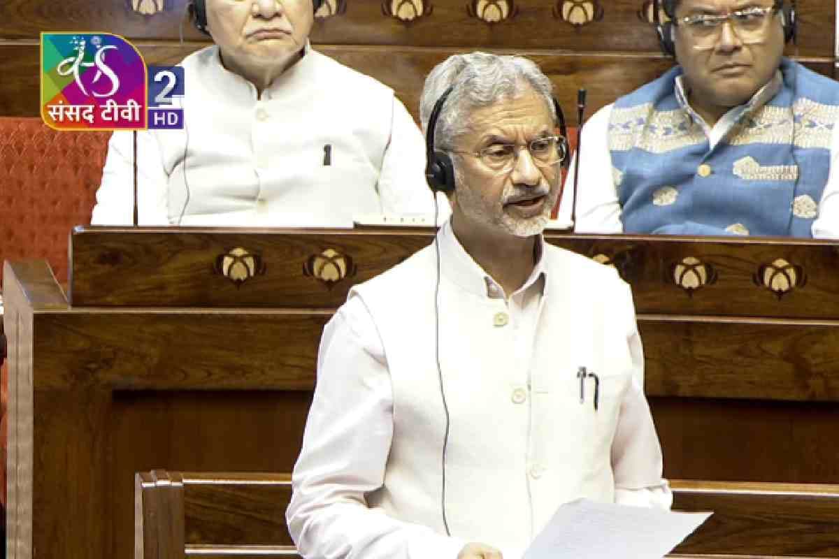 ईरान ने भारत को क्यों कहा थैंक्स, विदेश मंत्री ने राज्यसभा में बताया