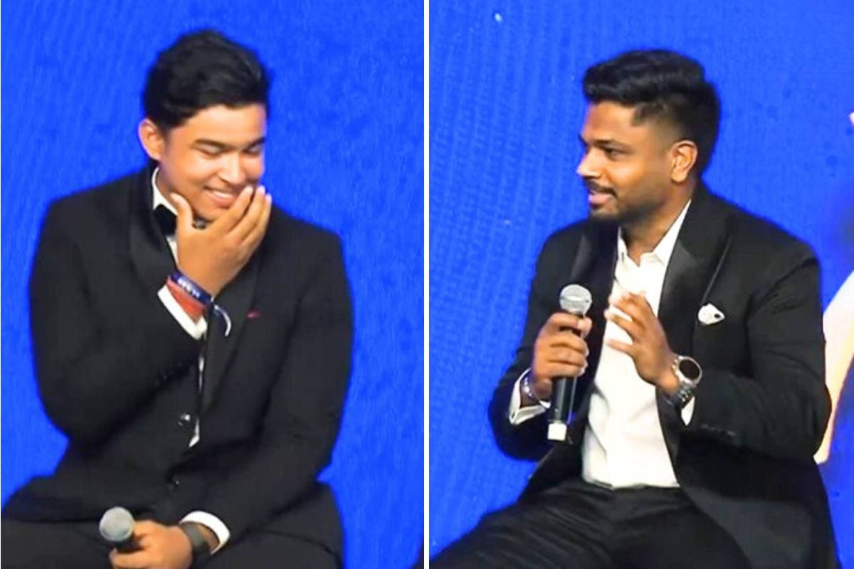 पहले कभी नहीं देखा होगा संजू का ऐसा अंदाज, अवॉर्ड शो की वैभव की मिमिक्री