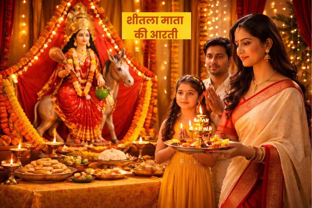 आज शीतला सप्तमी के दिन करें इस आरती का पाठ