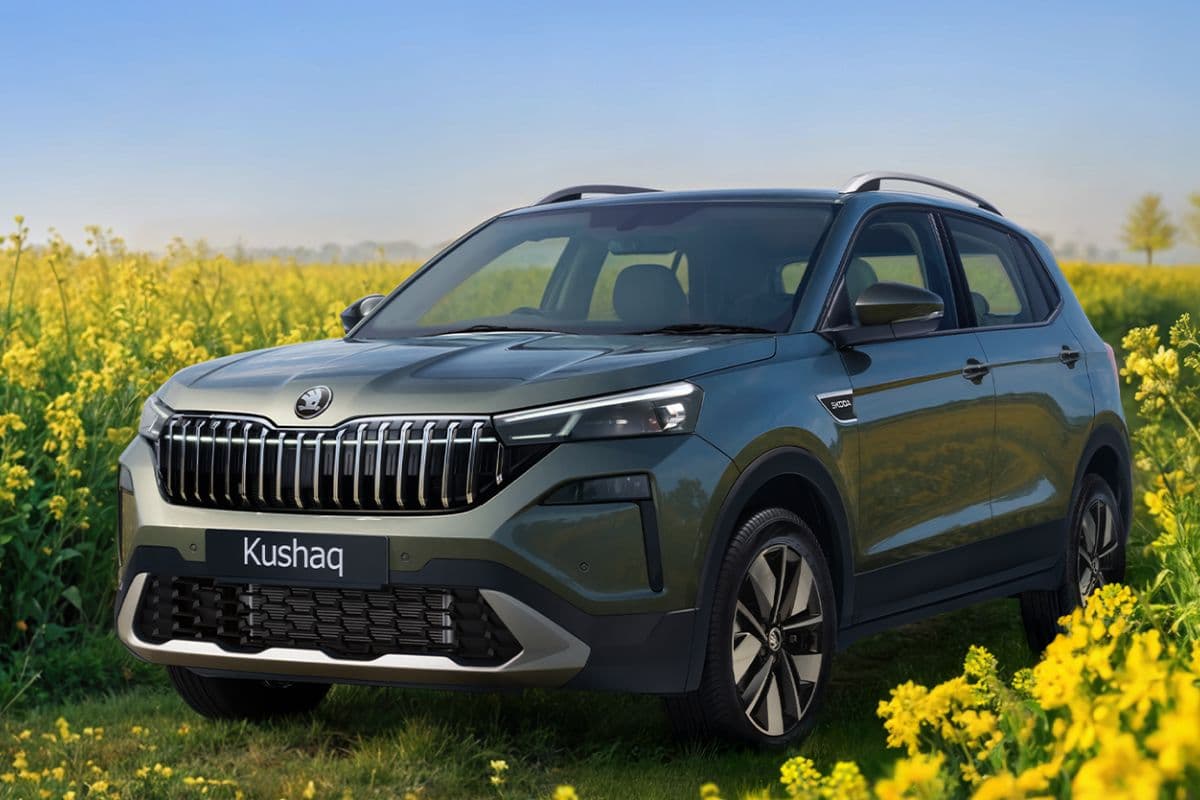 नये लुक और एडवांस्ड फीचर्स के साथ आ रही Skoda Kushaq Facelift