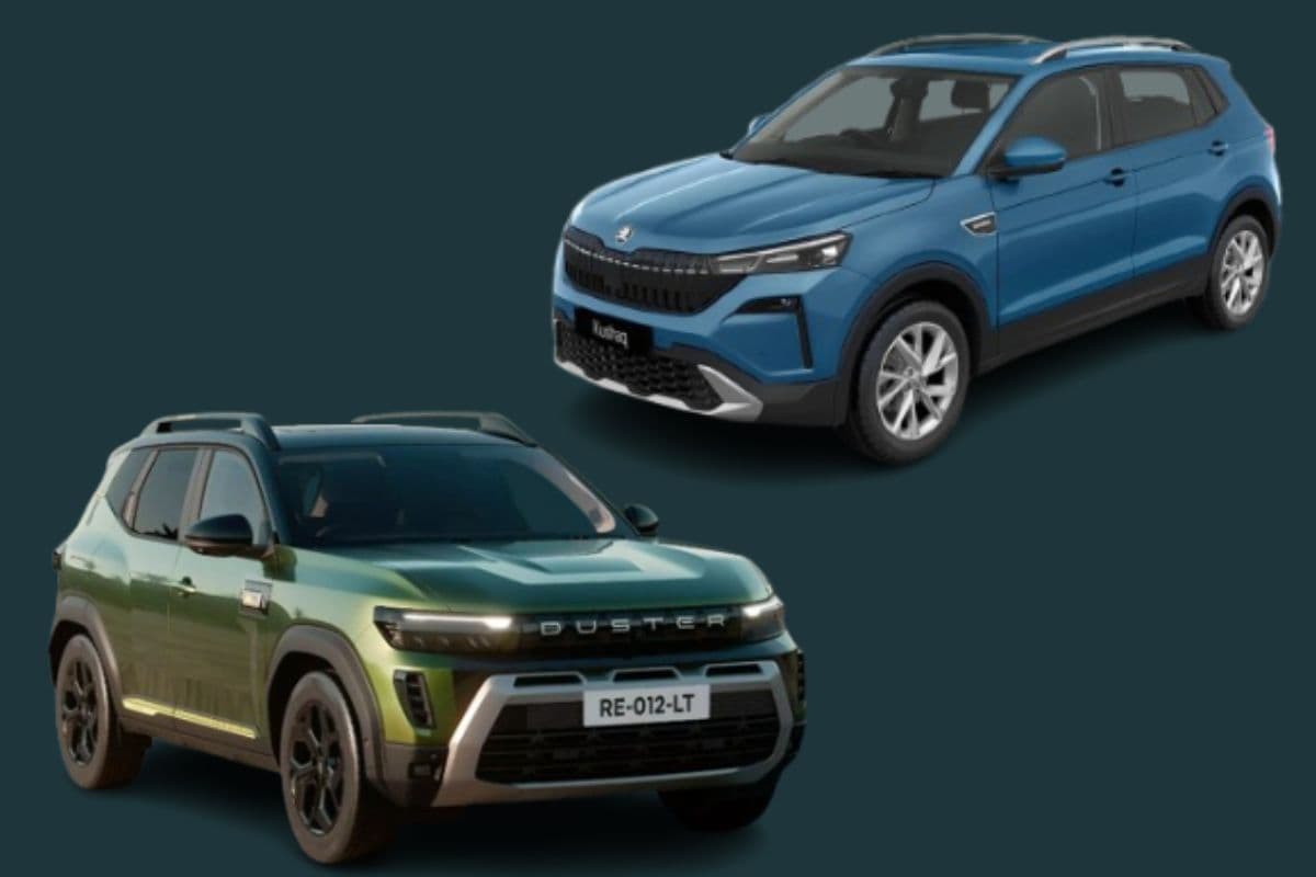 Skoda Kushaq Facelift Vs Renault Duster