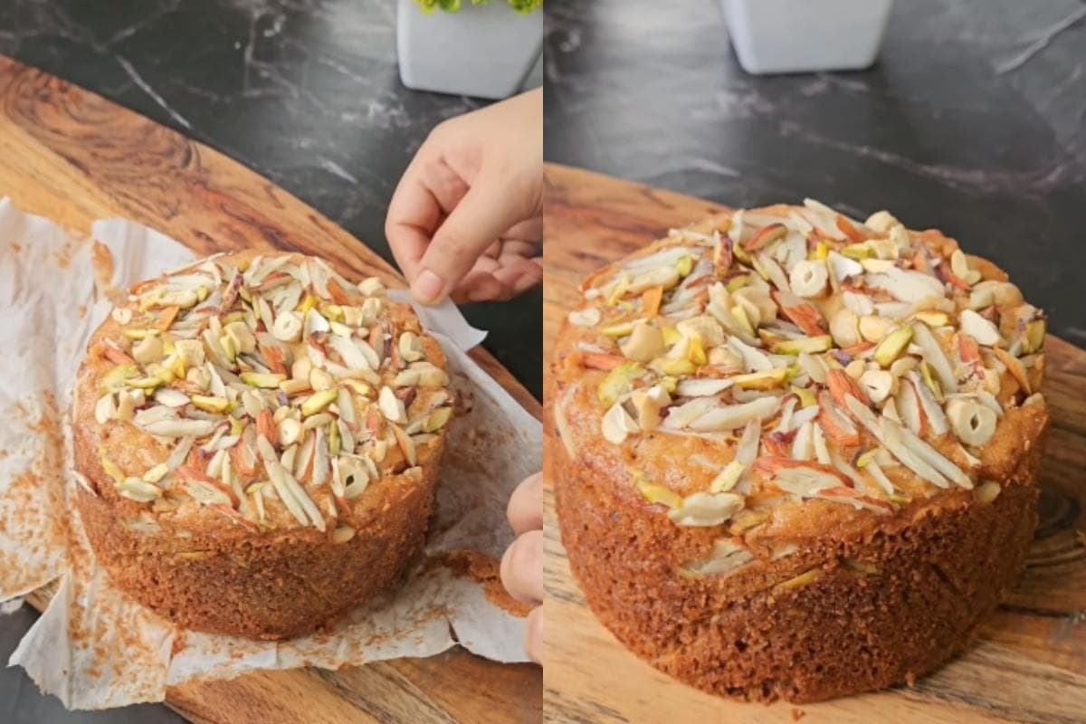 घर पर बनाएं स्पंजी सूजी घी केक, पूनम प्रसाद की आसान रेसिपी 