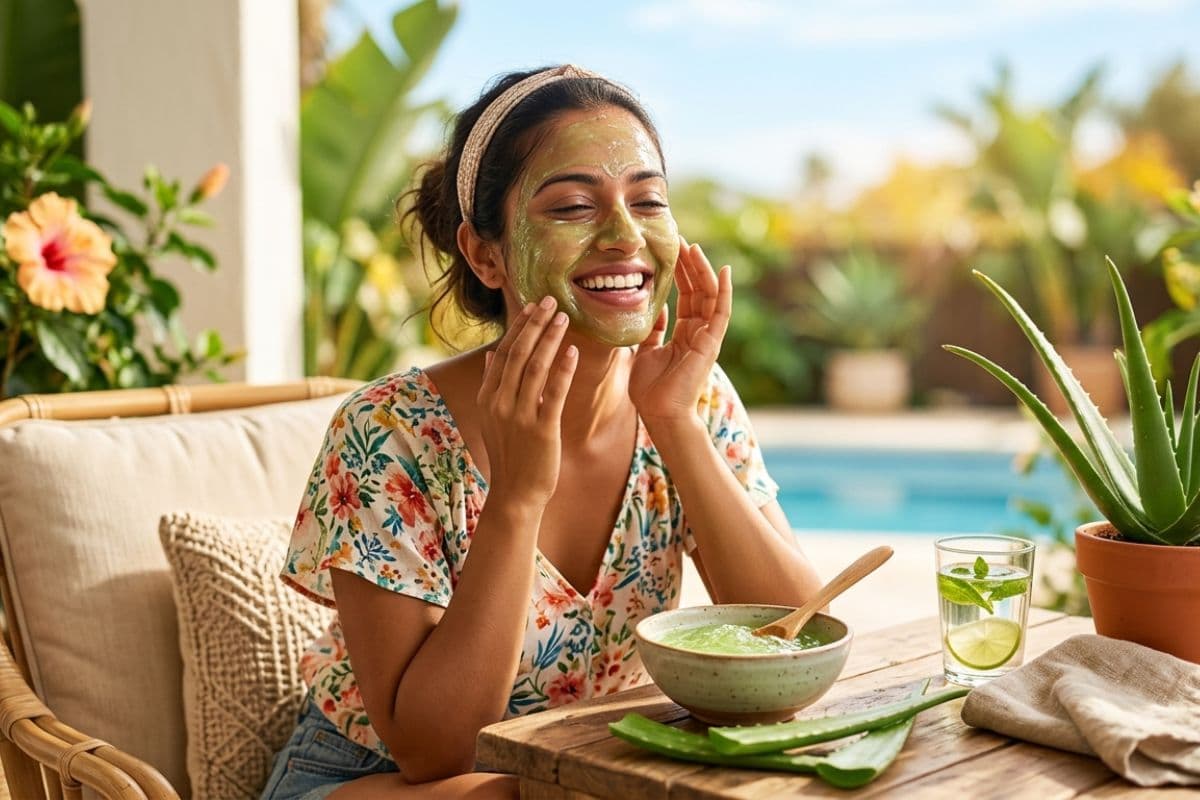 गर्मियों में बेजान और रूखी त्वचा? ये एलोवेरा फेस पैक मिनटों में हटाएगा सन टैन और डलनेस