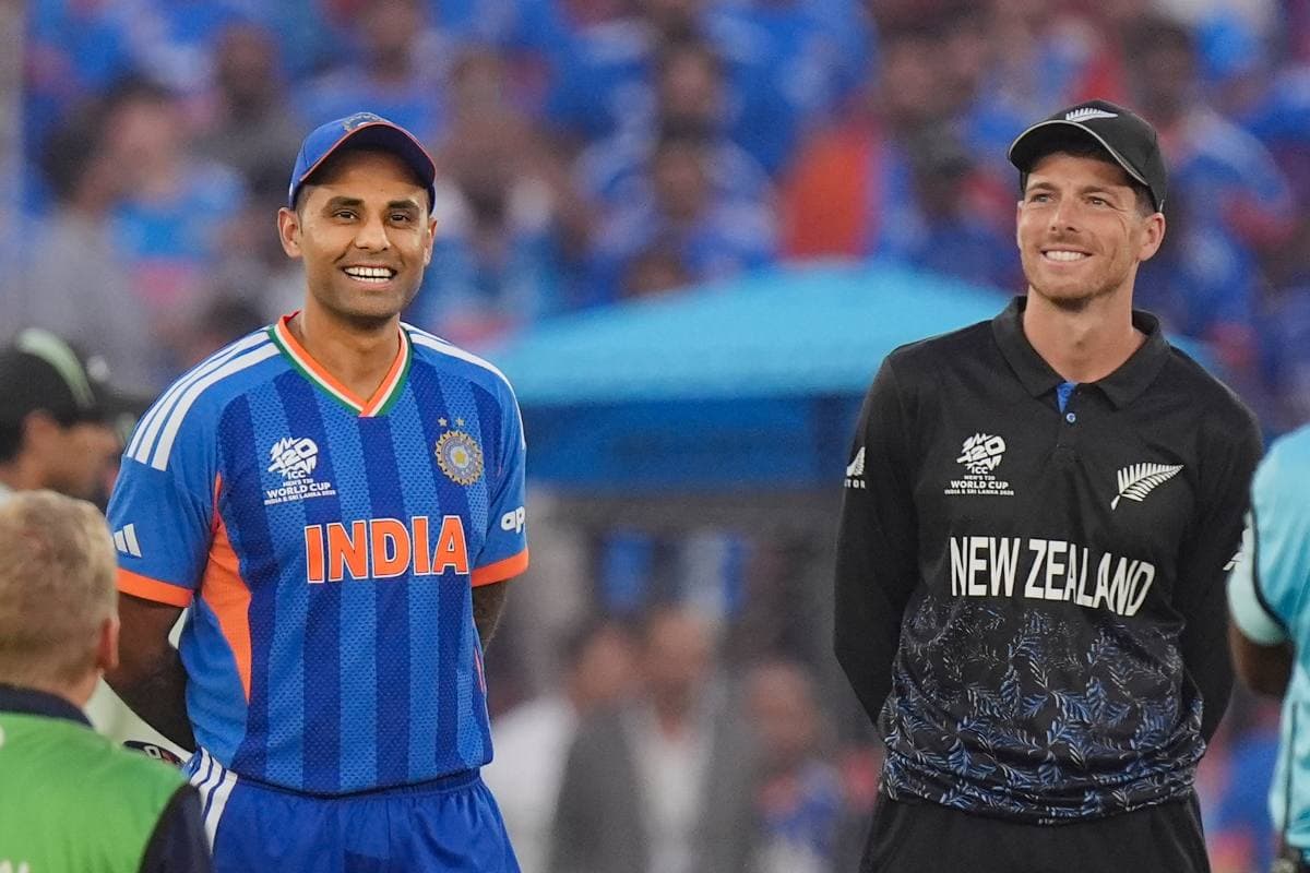 IND vs NZ Final Live Suryakumar and Mitchell Santner