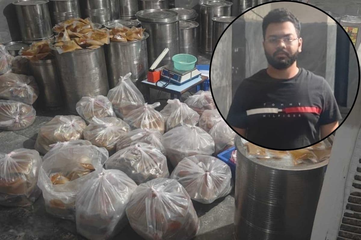पॉम ऑयल-डालडा मिलाकर बना रहा था मिलवटी घी, 18.26 लाख रुपये का सामान जब्त, एक व्यक्ति गिरफ्तार