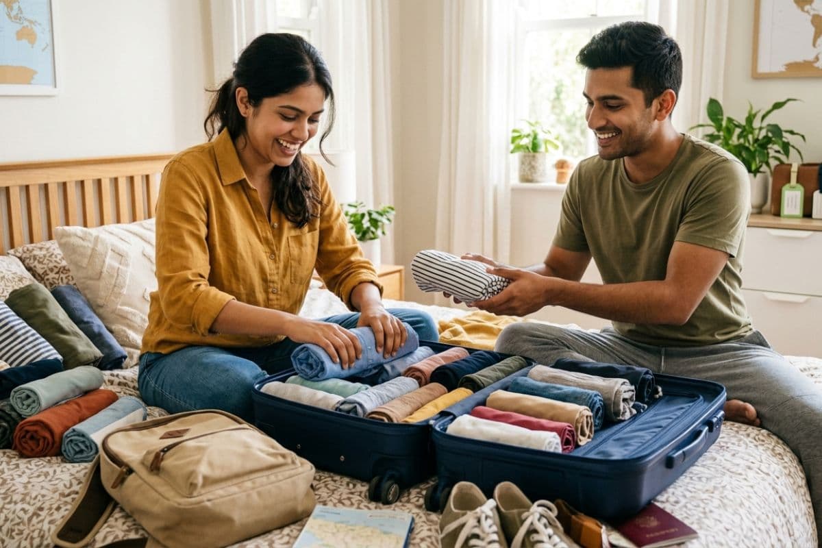 ट्रिप पर जा रहे हैं? सूटकेस में कपड़े पैक करने का ये 'Rolling' तरीका बचाएगा आपकी 50% जगह