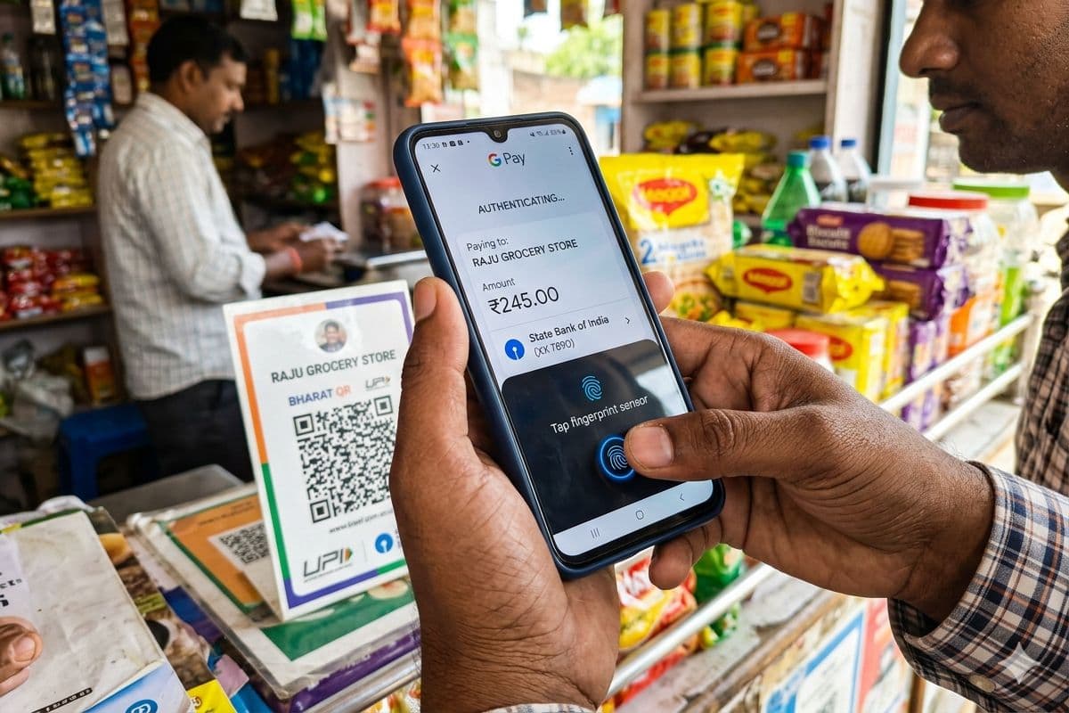 अब बिना PIN डाले कर सकते हैं UPI पेमेंट, ऐसे करें Fingerprint या Face ID से बायोमेट्रिक पेमेंट ऑन