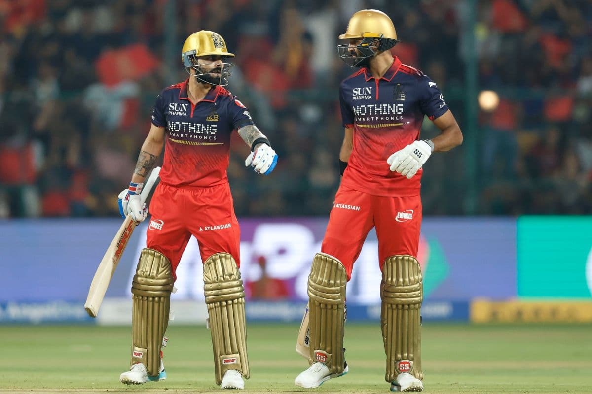Virat Kohli and Devdutt Padikkal Virat Kohli and Devdutt Padikkal