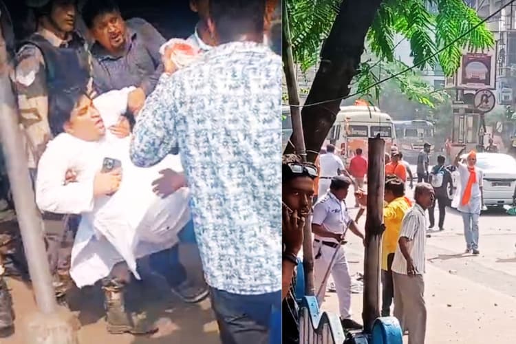 चुनाव से पहले बंगाल में राजनीतिक हिंसा, टीएमसी-बीजेपी के बीच पथराव, जानलेवा हमले का आरोप, देखें Video