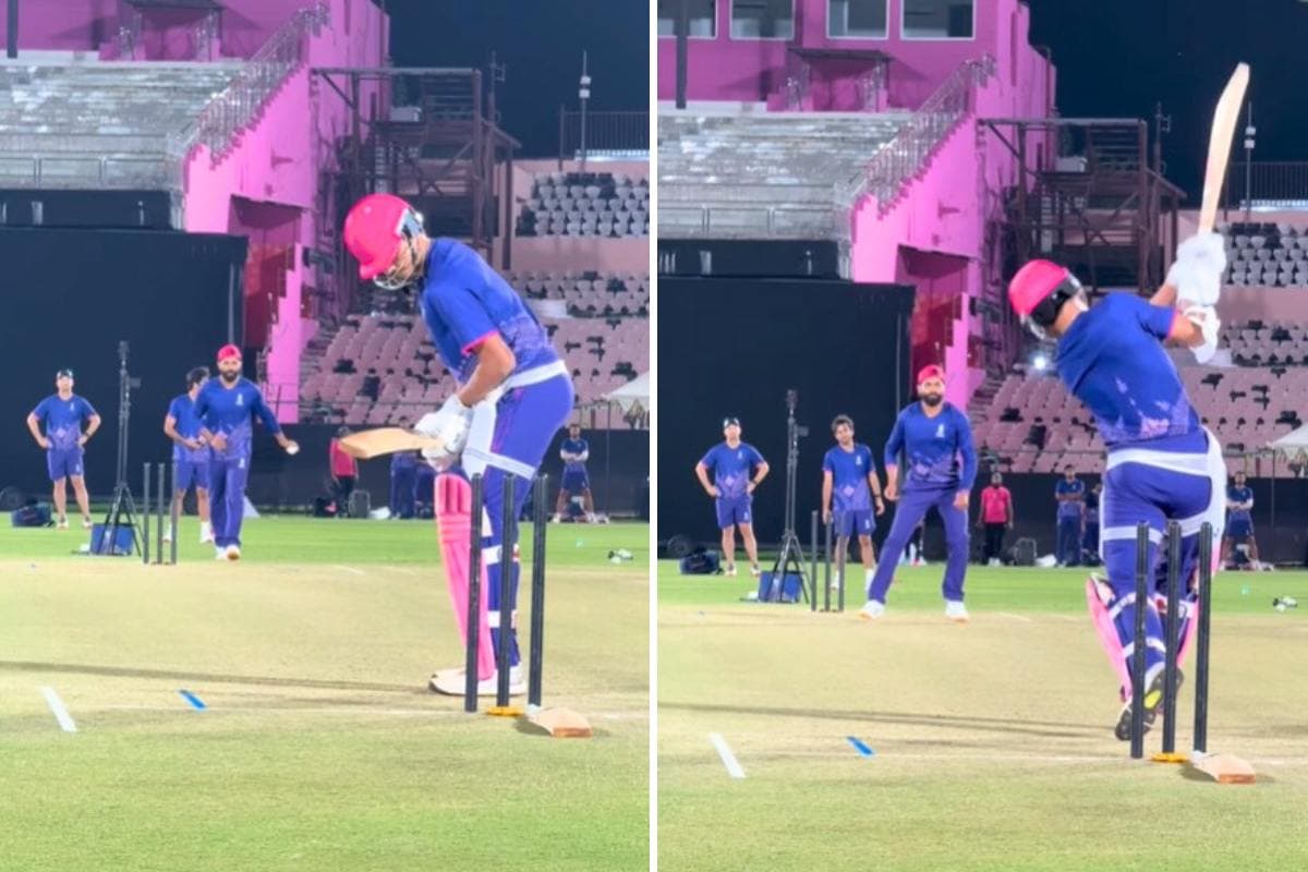 रूम में प्रैक्टिस करके आया, यशस्वी के छक्का मारने पर जडेजा का मजेदार जवाब वायरल