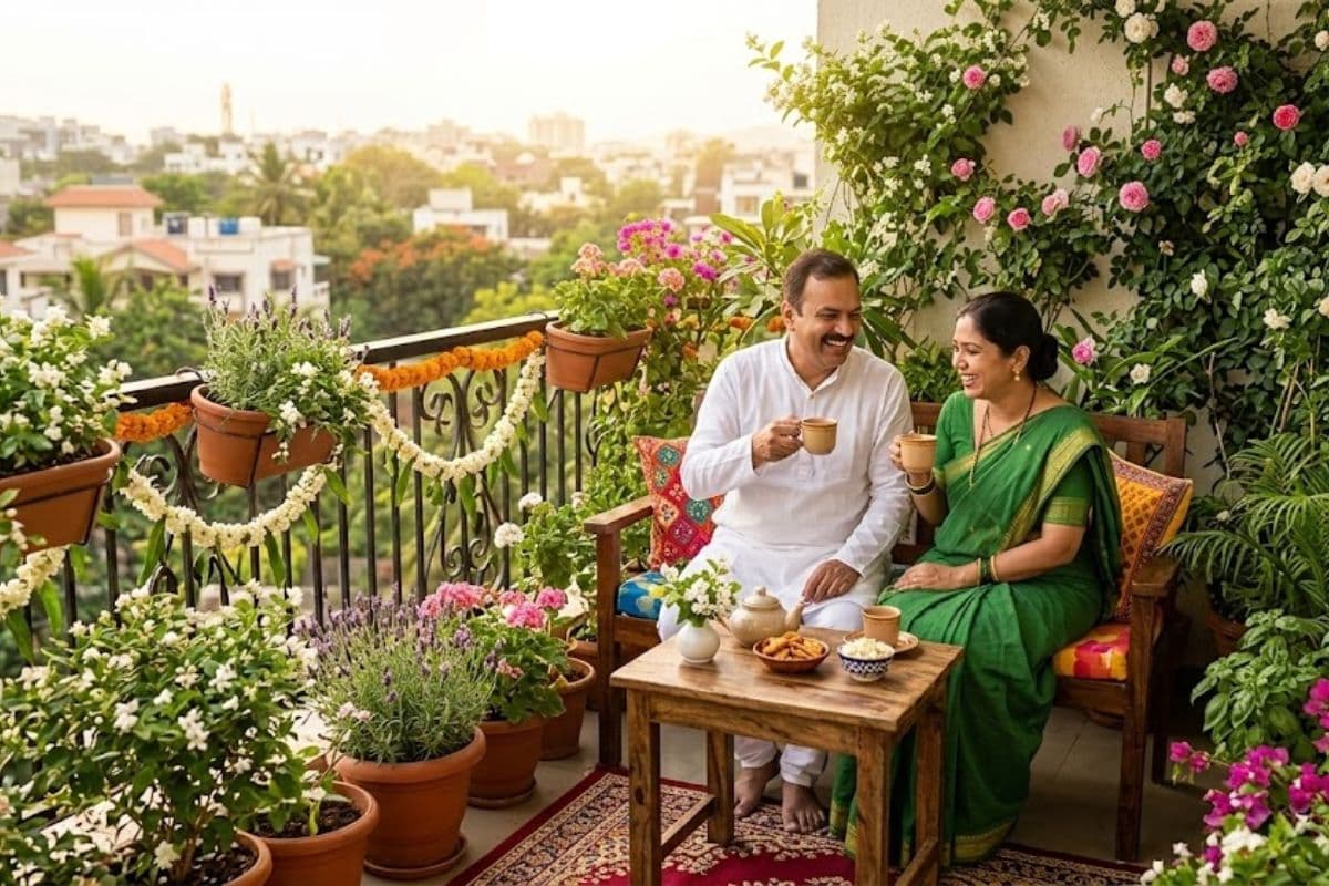 छोटी बालकनी को बनाएं खुशबूदार गार्डन, अपनाएं ये टिप्स
