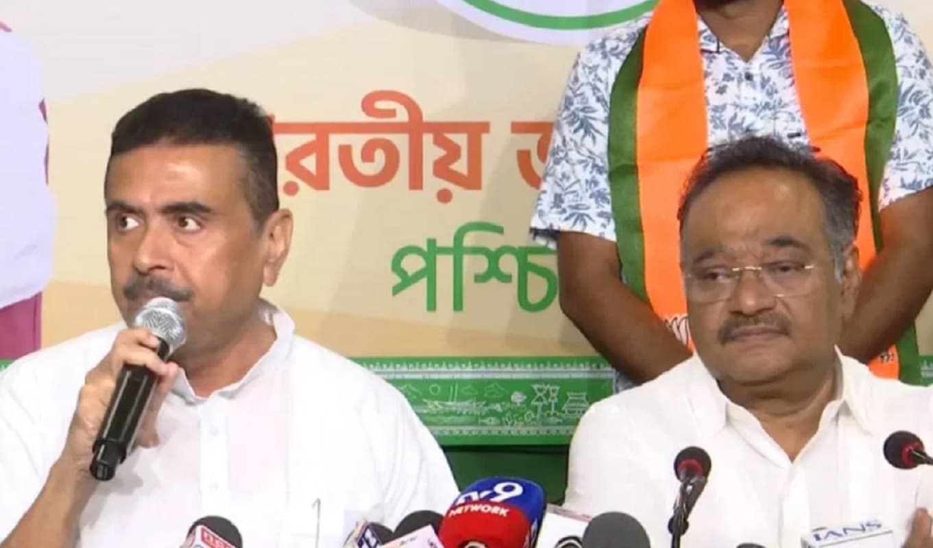 शुभेंदु अधिकारी का ममता बनर्जी पर तंज, बोले - अपने ही घर में हार से डर गयी दीदी