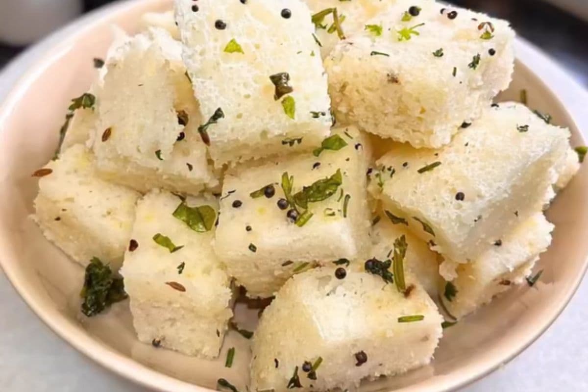 chawal ka dhokla chawal ka dhokla