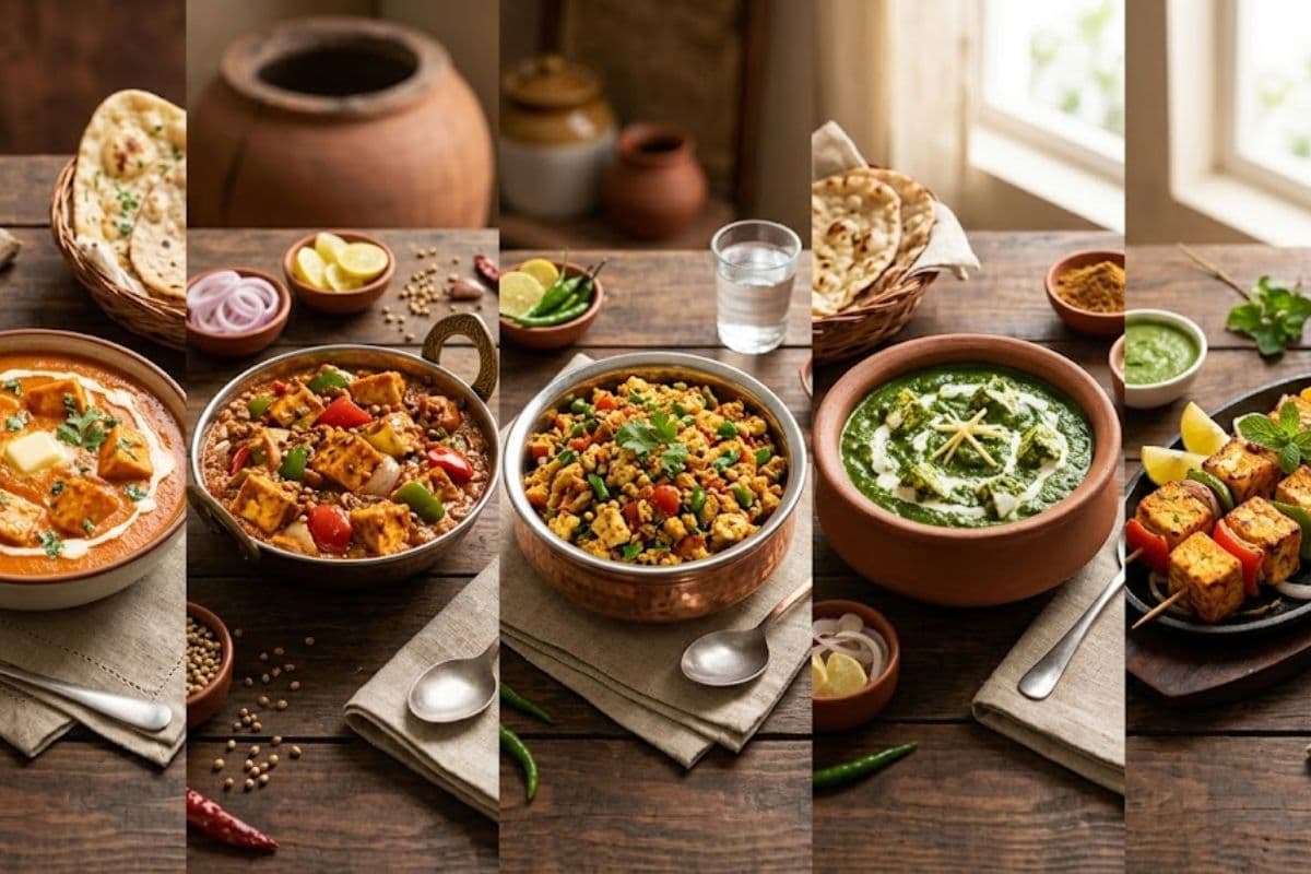 घर पर बनाएं पनीर की 5 आसान और स्वादिष्ट रेसिपी, हर किसी को आएंगी पसंद