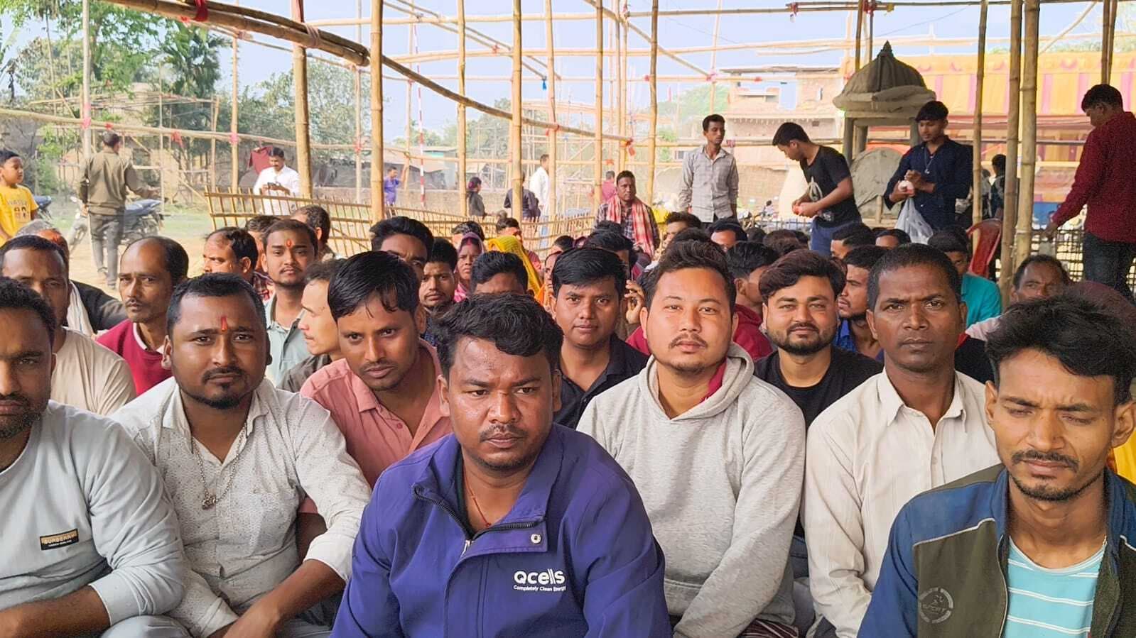 मधुबनी में महा विष्णु यज्ञ को लेकर बैठक