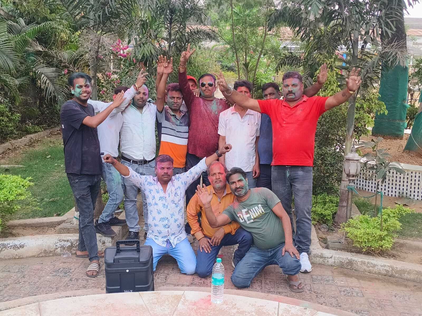 बस एजेंट संघ का होली मिलन समारोह