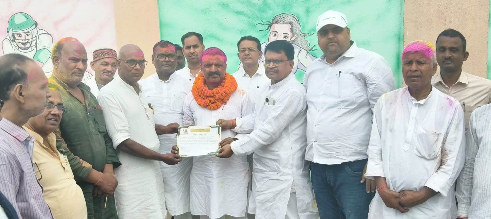 धर्मेंद्र कुमार निर्विरोध चुने गये जदयू के जिलाध्यक्ष