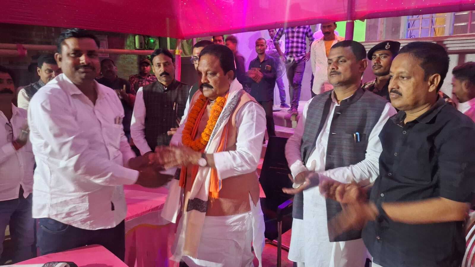 सोनापुर में हुआ सांसद का नागरिक अभिनंदन