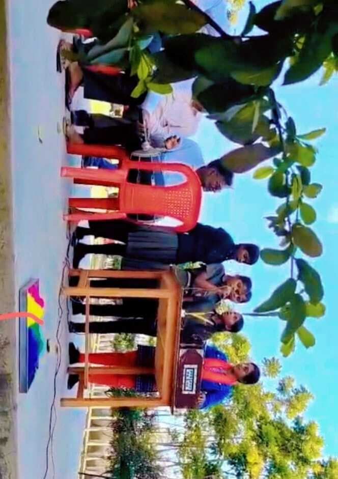 विद्यालय में किया गया होली मिलन समारोह का आयोजन