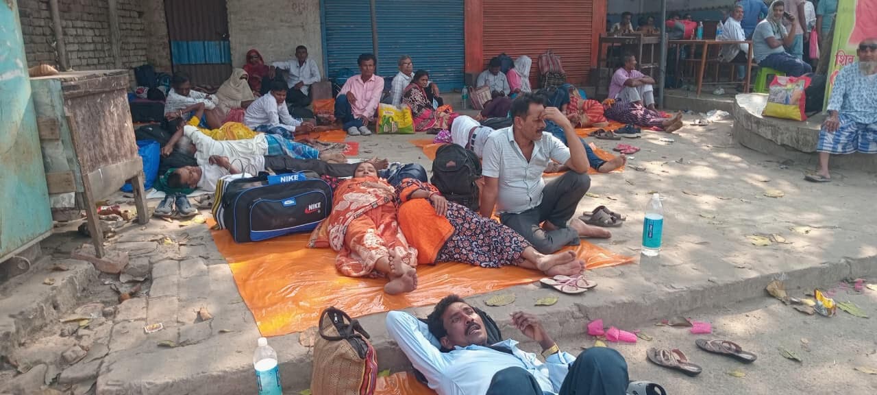 सीमा बंद रहने से जोगबनी बाजार रहा सुनसान