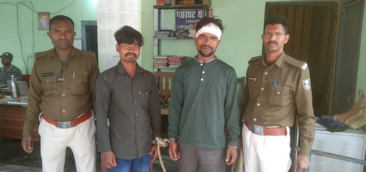 जानलेवा हमला कर जख्मी करने के मामले में दो गिरफ्तार