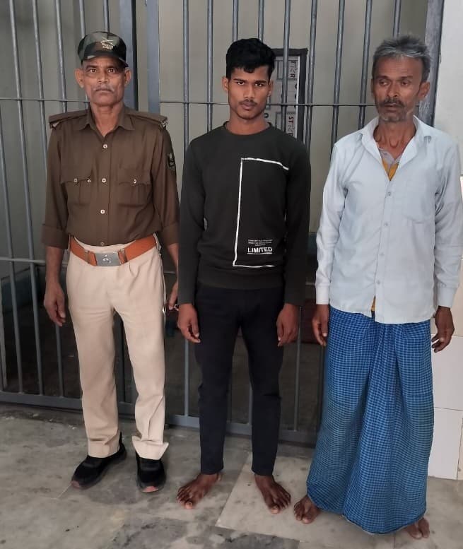 अलग-अलग मामले में फरार दो अभियुक्त गिरफ्तार