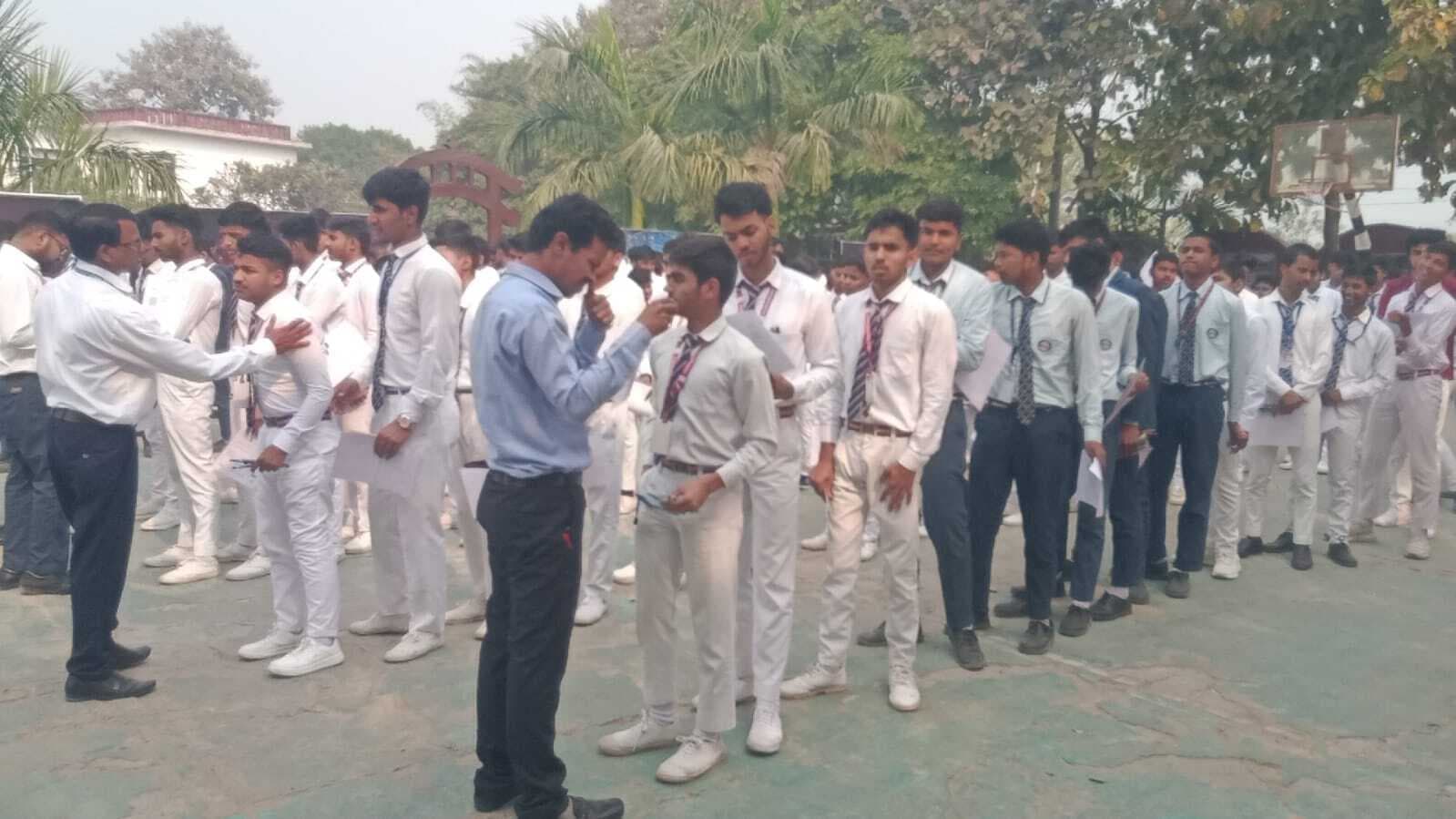 सामाजिक विज्ञान की परीक्षा में सात परीक्षार्थी रहे अनुपस्थित