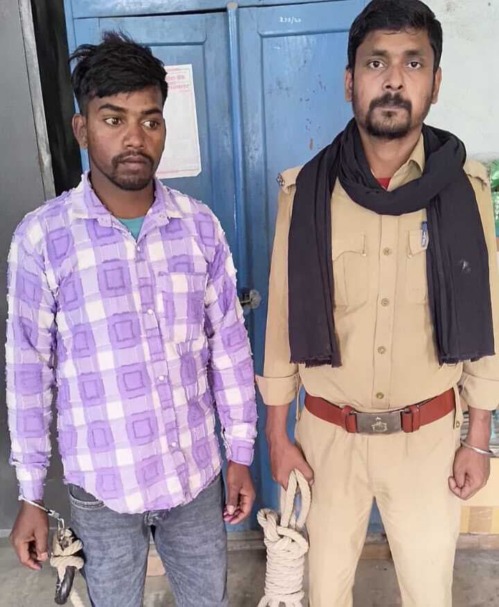 एलएंडटी फाइनेंस कंपनी के कर्मी से लूट मामले में एक अपराधी गिरफ्तार