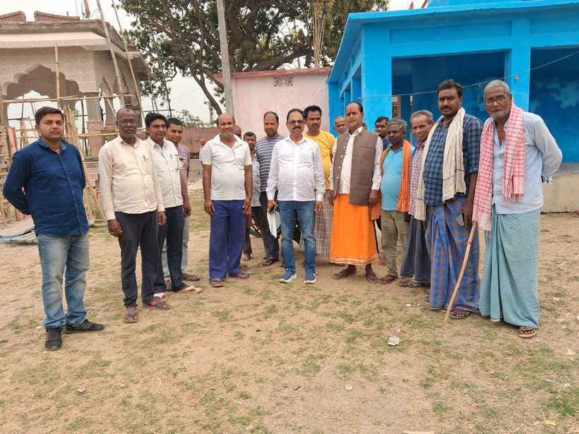 पूजा, भागवत कथा और मेले को भव्य बनाने पर चर्चा