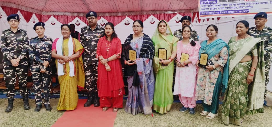 एसएसबी ने महिलाओं को किया सम्मानित