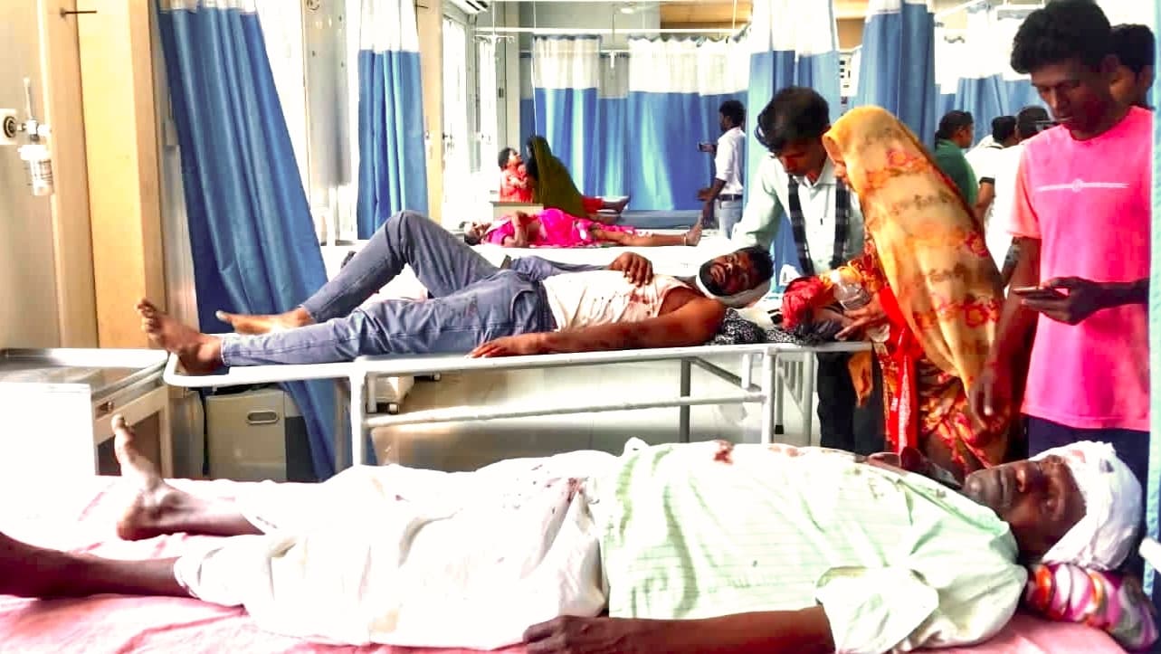 रतनपट्टी में भूमि विवाद में मारपीट, महिला समेत आठ लोग जख्मी, पांच गिरफ्तार