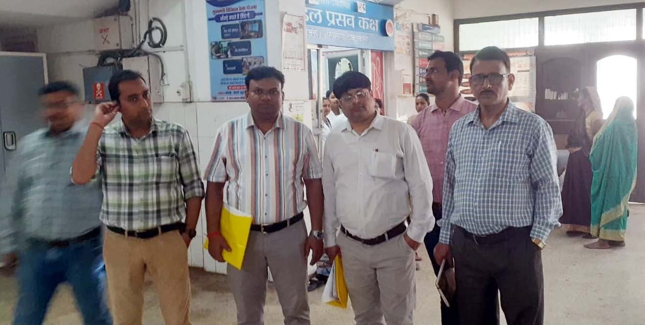 बनमनखी अस्पताल का कायाकल्प टीम ने किया निरीक्षण