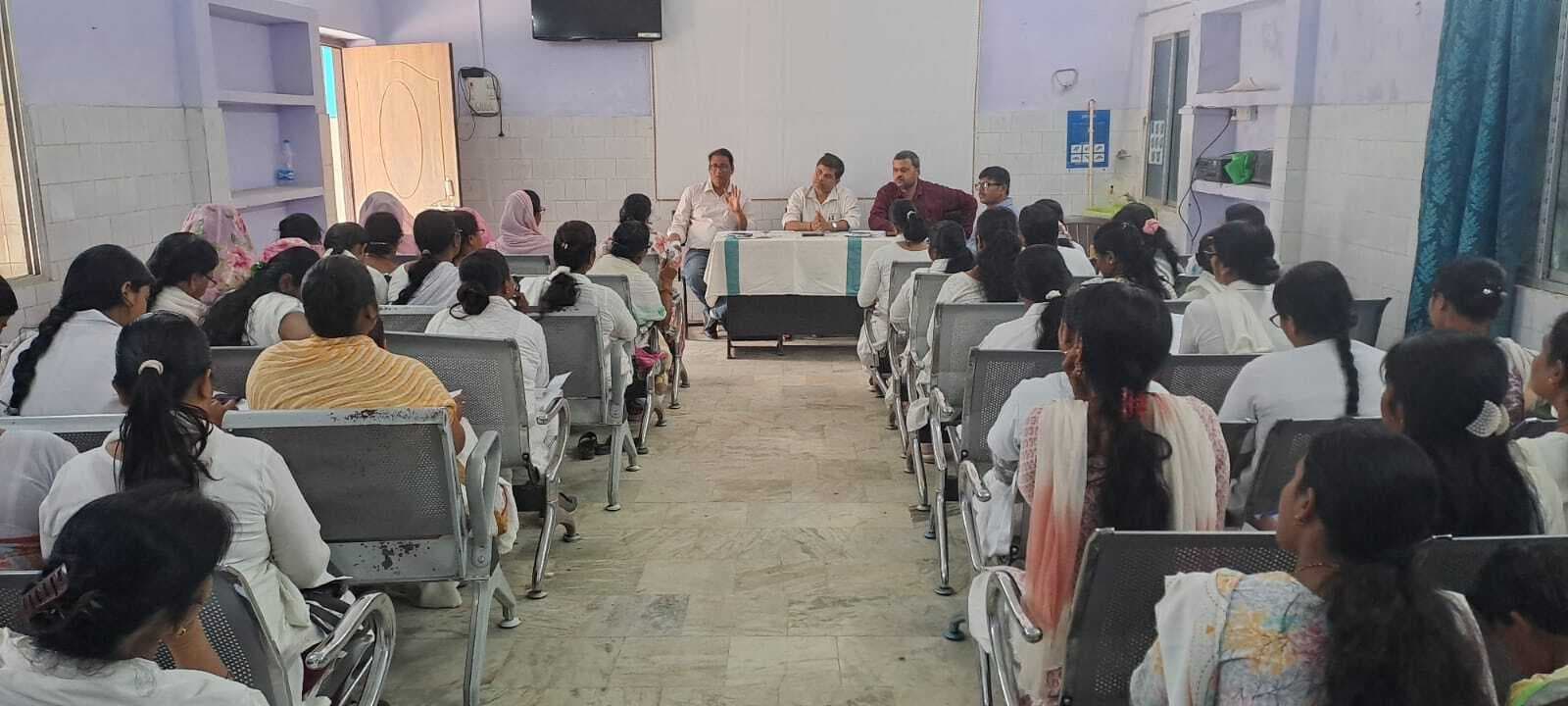 एएनएम को माइक्रो प्लान के तहत गावी के तहद जीरो डोज का प्रशिक्षण