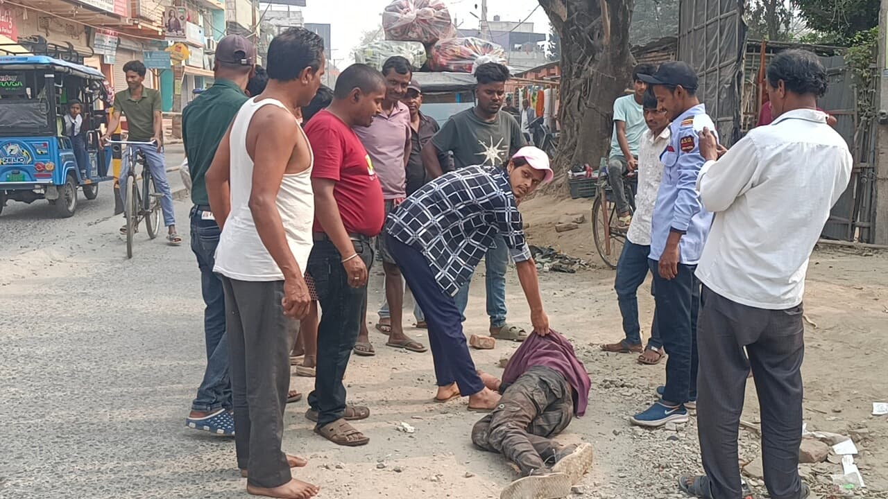 साइकिल चोरी के आरोप में युवक की पिटाई